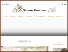 Tablet Screenshot of germanabendbrot.de